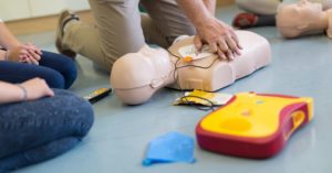 cpr aed class
